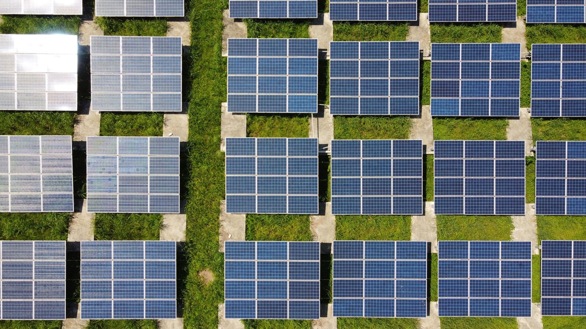 An Array of Solar Panels