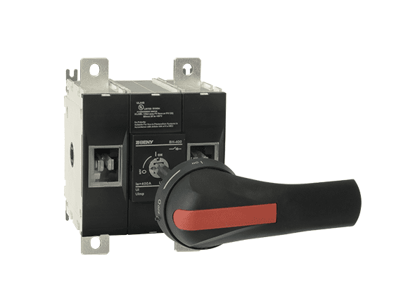 ビネオSCII Chave seccionadora DC 1500V 400A BH-400-2P Listado UL | Beny Nova