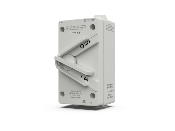 AC Disconnect Switch 63A IP66 BYA 63 03