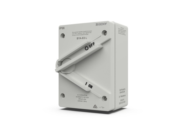 AC Disconnect Switch 63A IP66 BYA 63 L 02