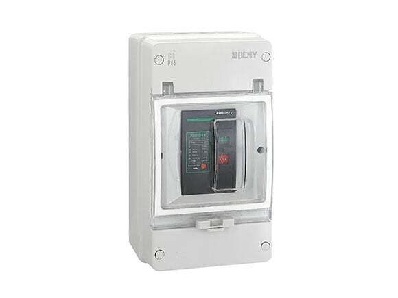 DC BREAKER BDM 125 IN ENCLOSURE