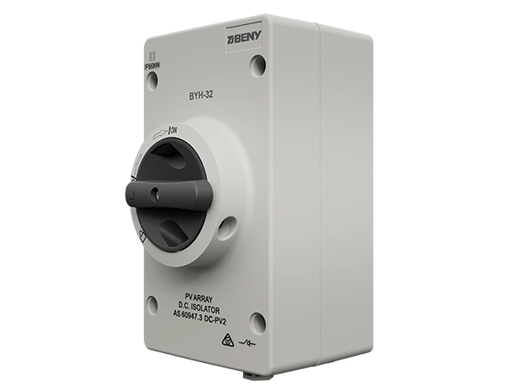 DC Isolator 1000V 32A IP66 BYH 32 02