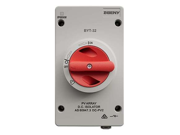 DC Isolator 1200V 32A IP66 BYT 32 01