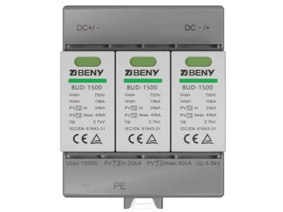 DC SPD Type2 1500V BUD 1500 IEC 1