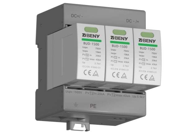 DC SPD Type2 1500V BUD 1500 IEC 5