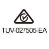 TUV 027505 EA 証明書