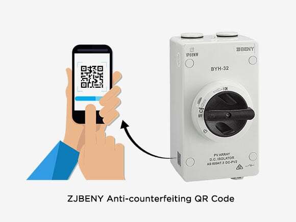 BENY Electric anti-counterfeiting QR code