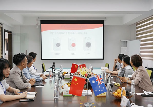 Australian Deputy Consul General visited BENY Electric 5