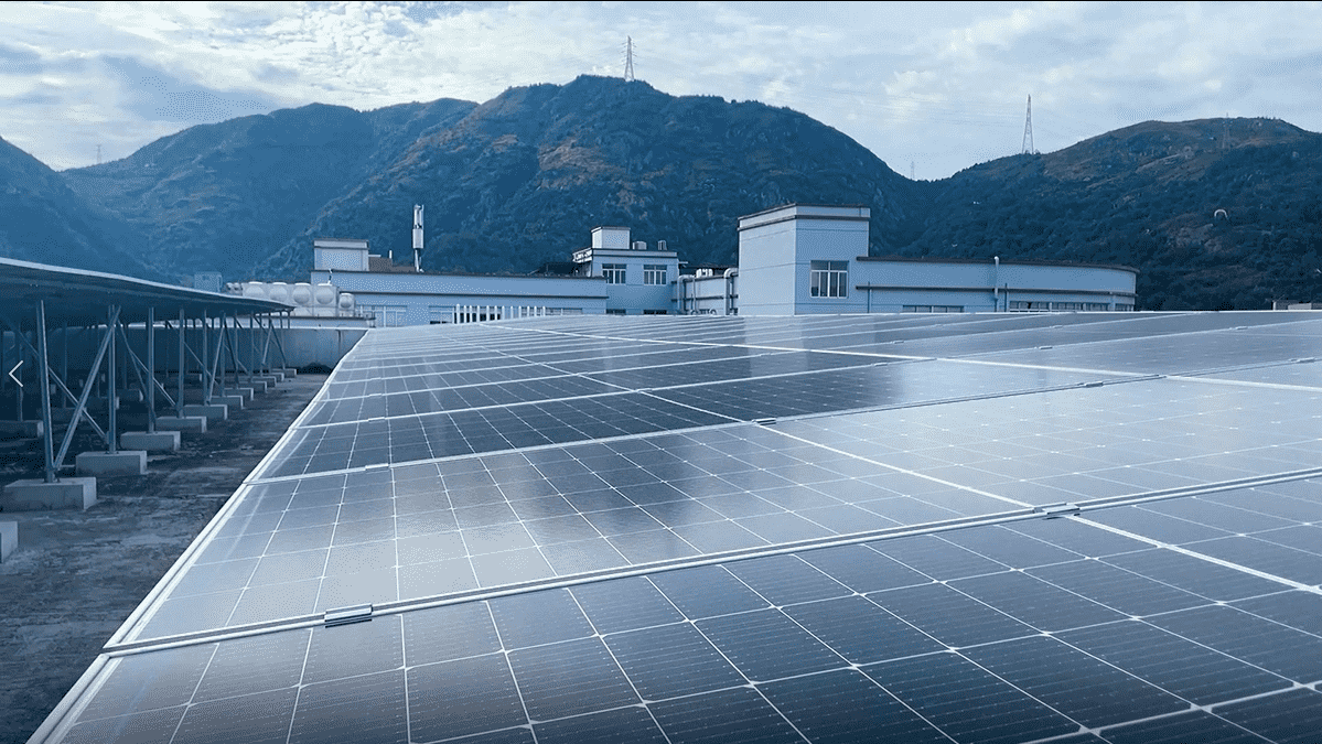 106kW Commercial Rooftop PV Power Station by BENY Electric 2
