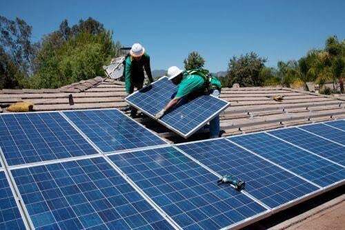 Installing a safety PV system