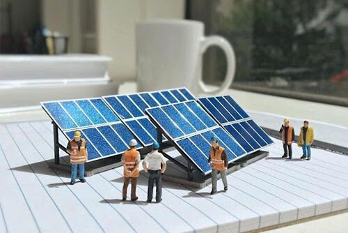 Working of hybrid solar panels