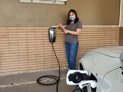 EV Chargers installation in Thailand 400