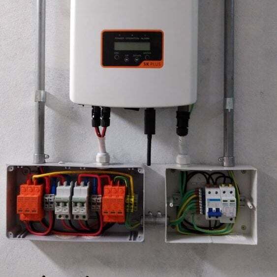 Surge protection device connection