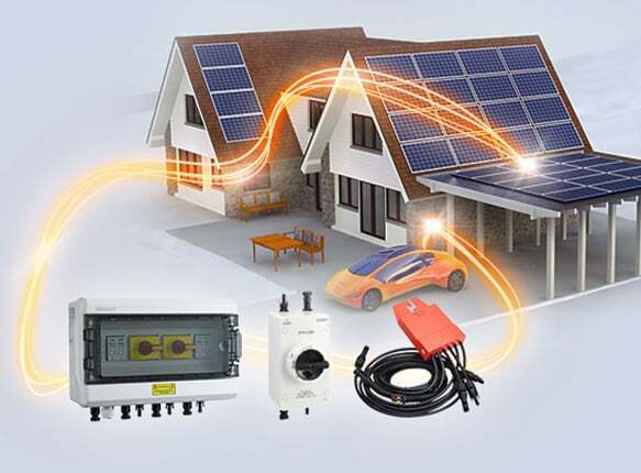 A healthy rapid shutdown device interaction with other electrical components