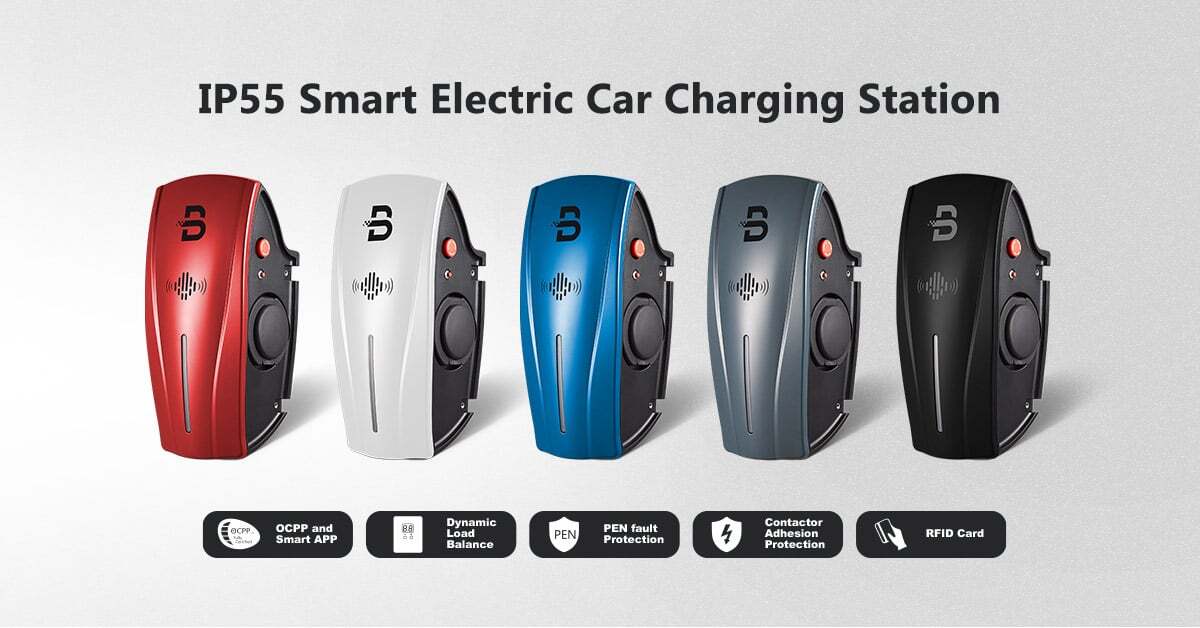 beny ip55 ev charger with shutter