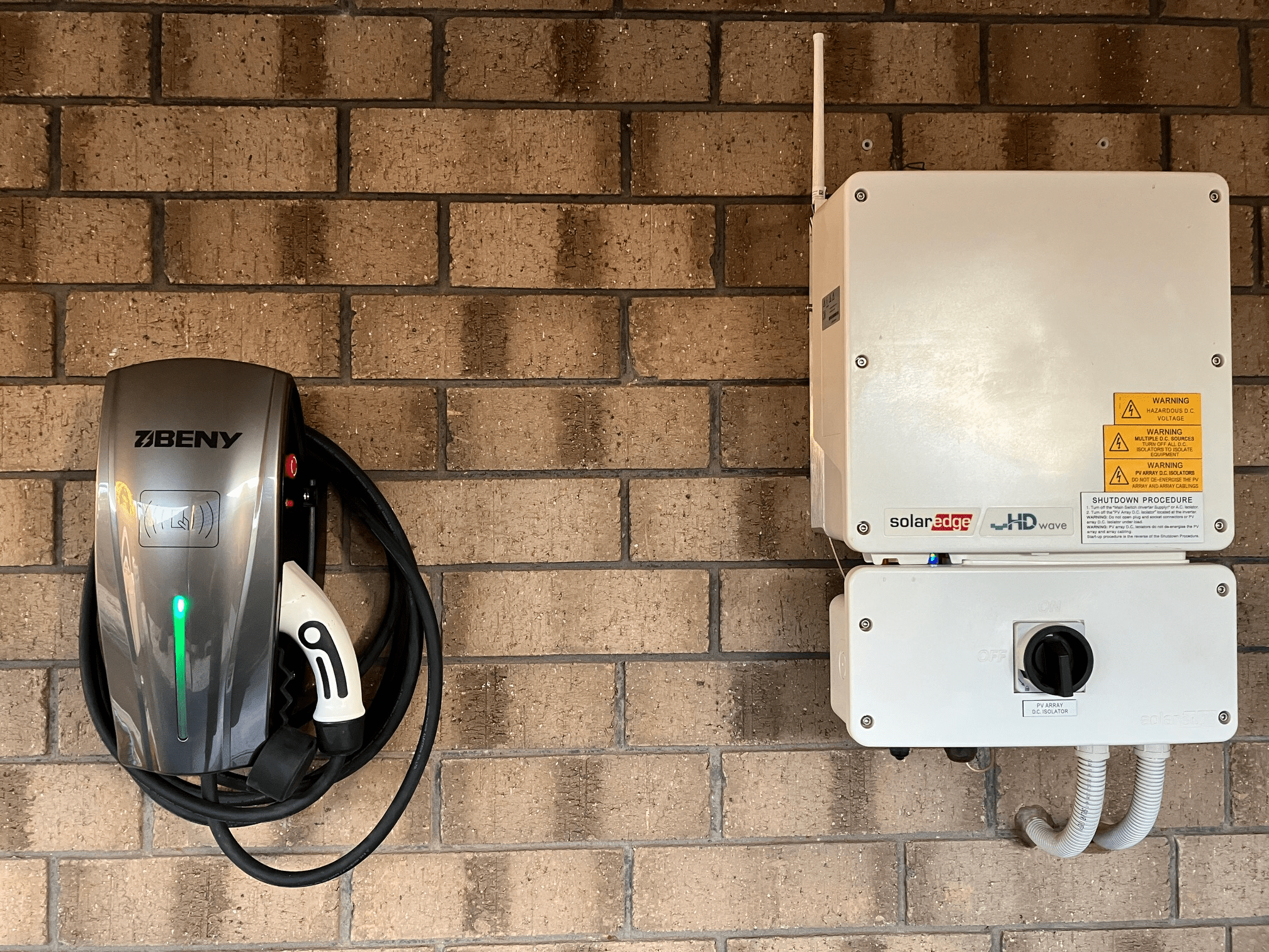BENY EV Chargers installation in Australia 2023