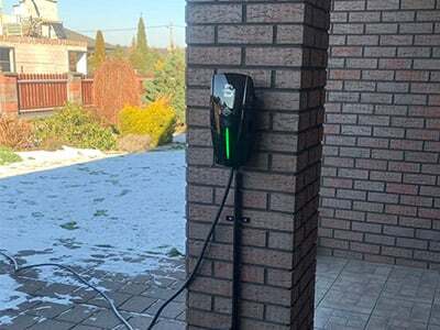 BENY EV Chargers installation in Czech 400