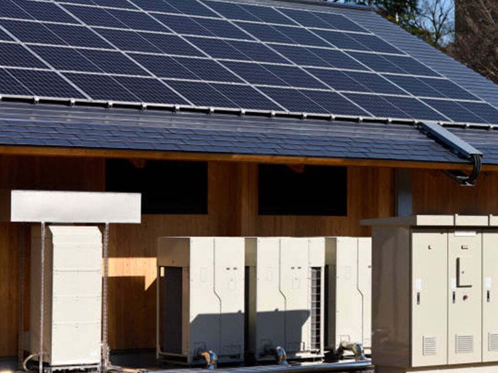 Home Solar Battery Storage System