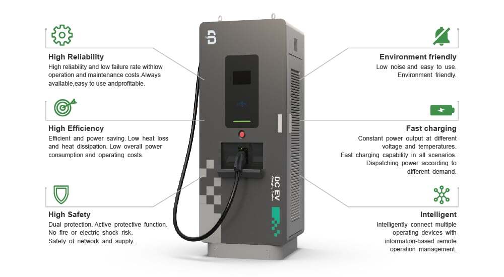 1 gun dc chargeing station advantage