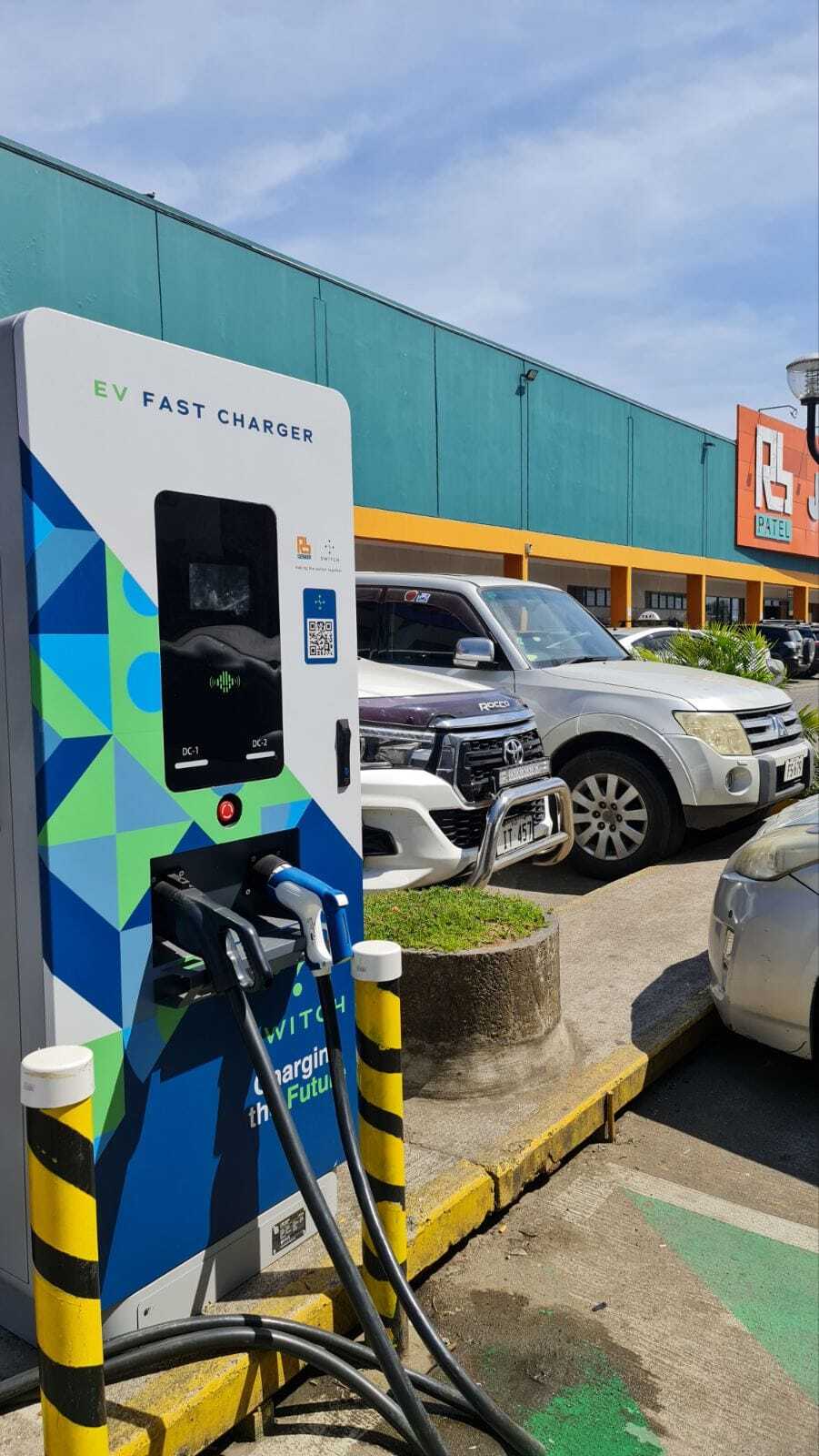 2 Guns 40kW DC EV Charger in Fiji