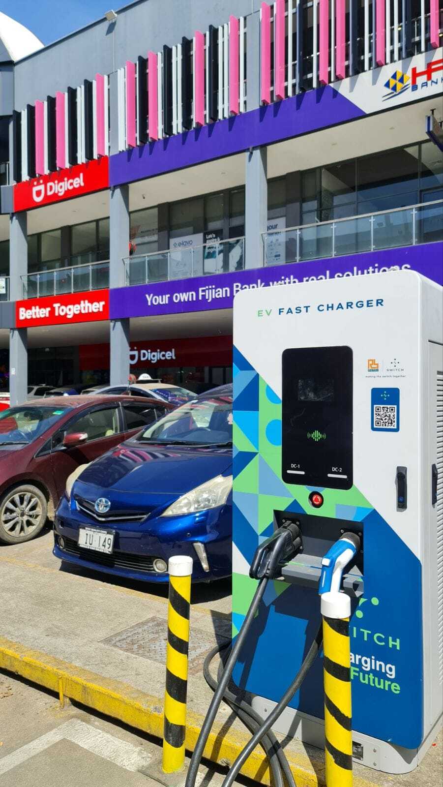 2 Guns 40kW DC EV Charger in Fiji 3