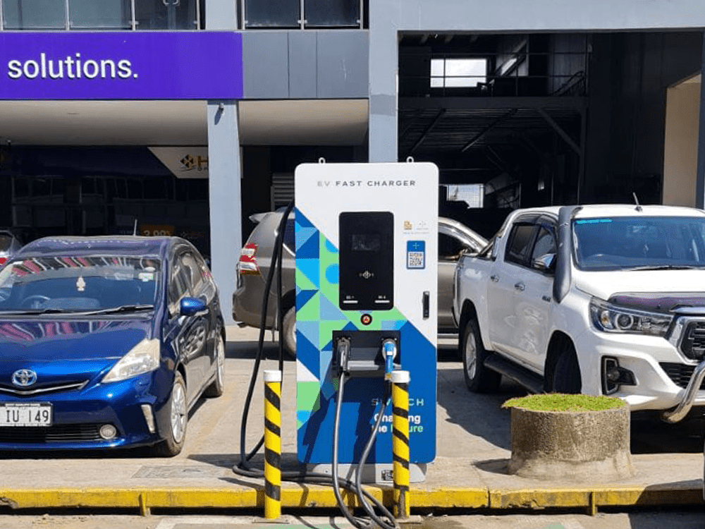 2 Guns 40kW DC EV Charger in Fiji