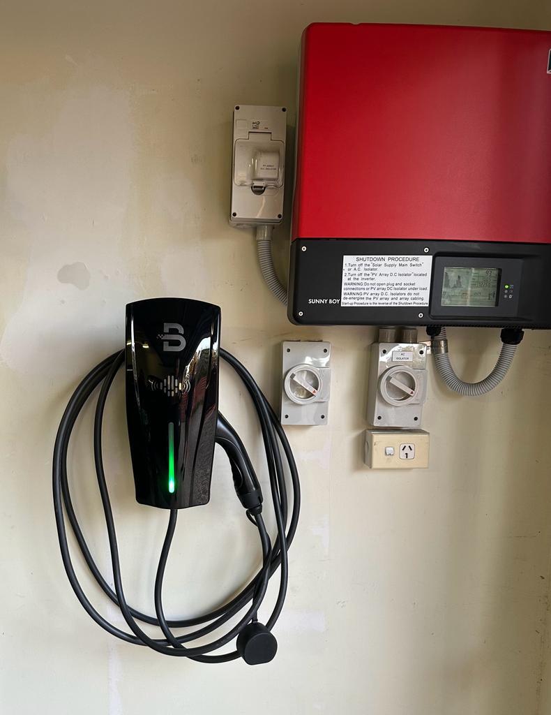 OCPP EV Charger in Brisbane Australia