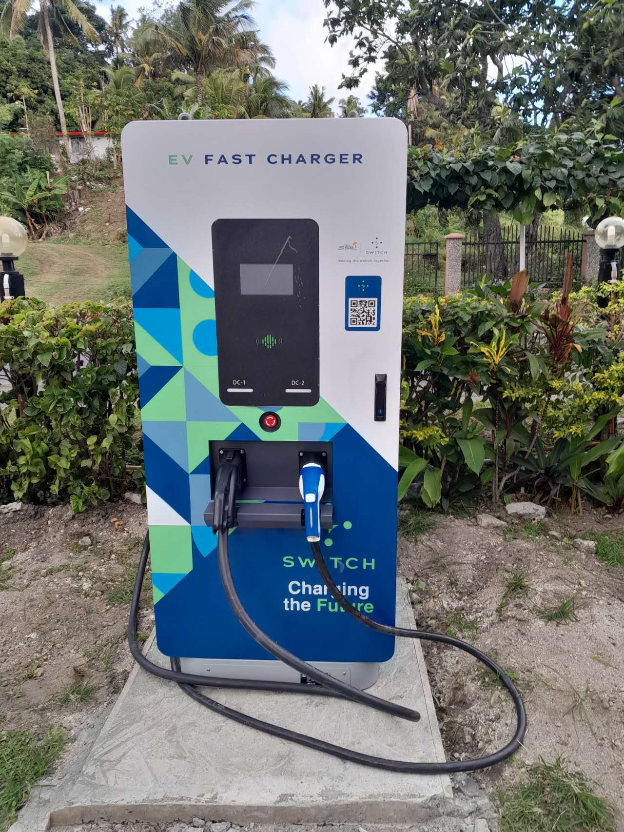 2 Guns 40kW DC EV Chargers In Fiji 01