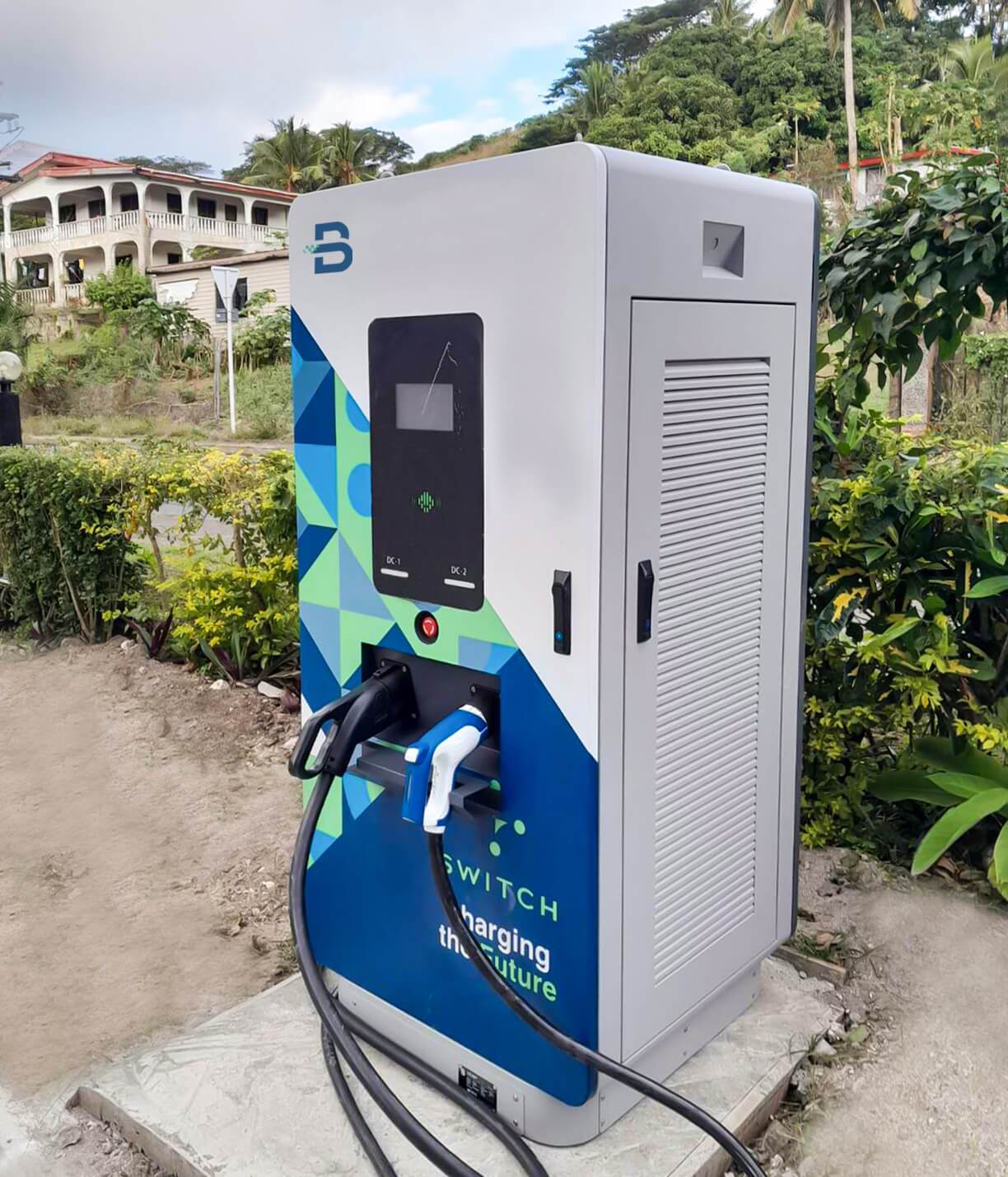 2Guns 40kW DC EV Chargers In Fiji 02