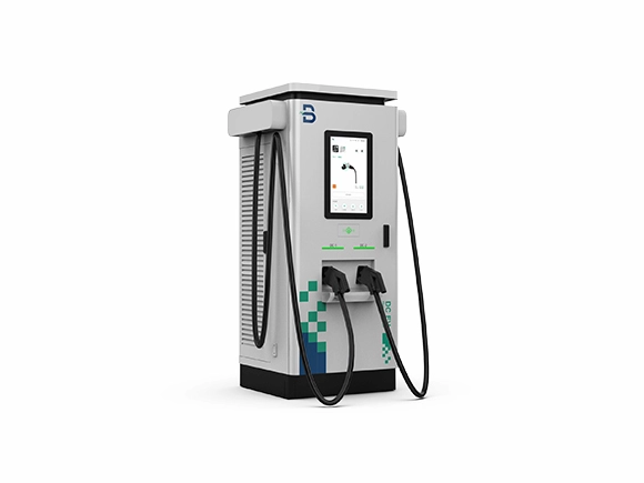 BENY 2 guns dc ev charger with liquid cooling a smart choice for commercial ev charging solutions 21 inch screen