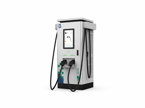 BENY 2 guns dc ev charger with liquid cooling a smart choice for commercial ev charging solutions 21 inch screen