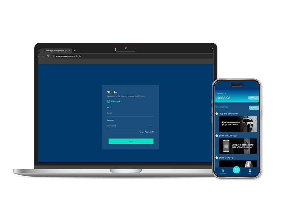 ev ŝargila aplikaĵo