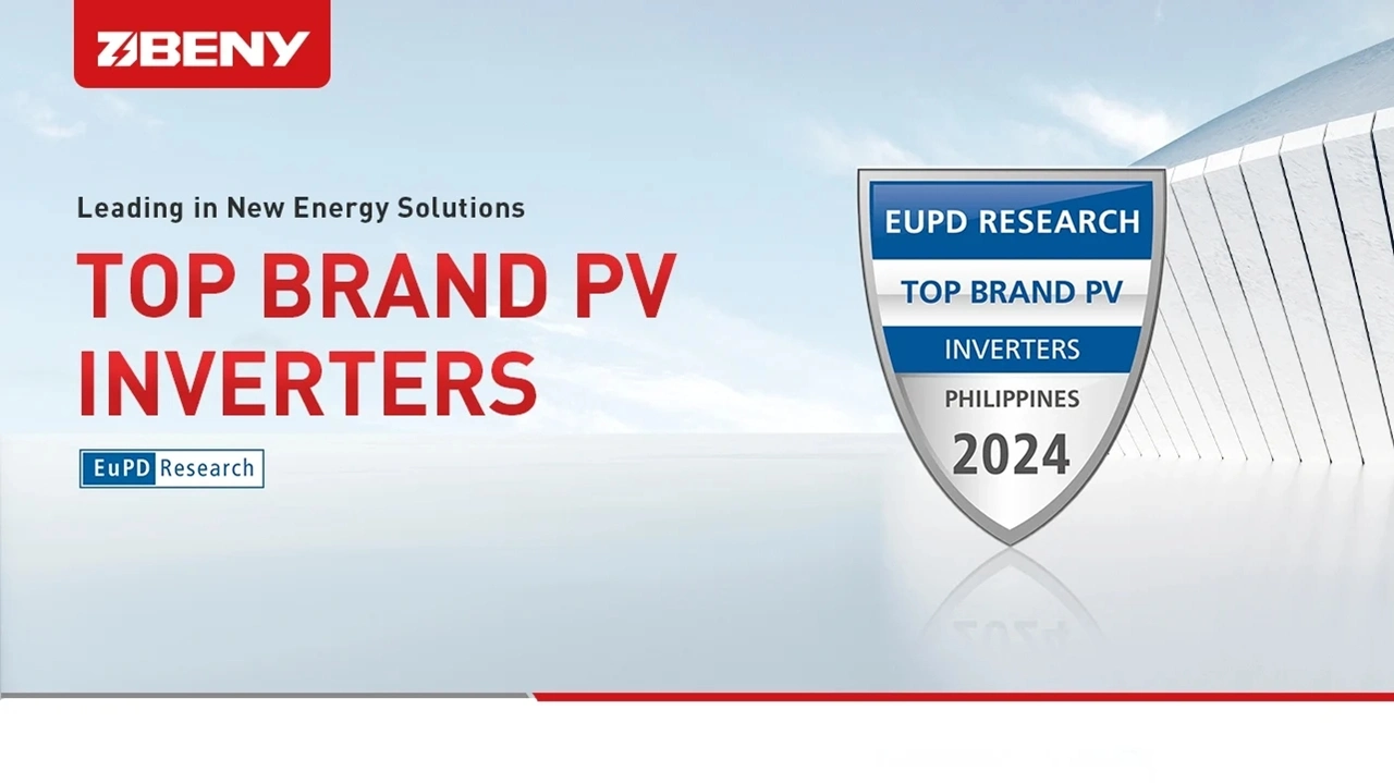 Beny Receives Top Brand PV 2024 Award for Inverters by EUPD Research