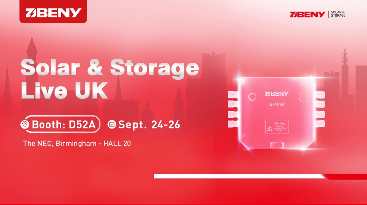 Showcasing Beny's Innovative Solutions at Solar & Storage Live UK 2024