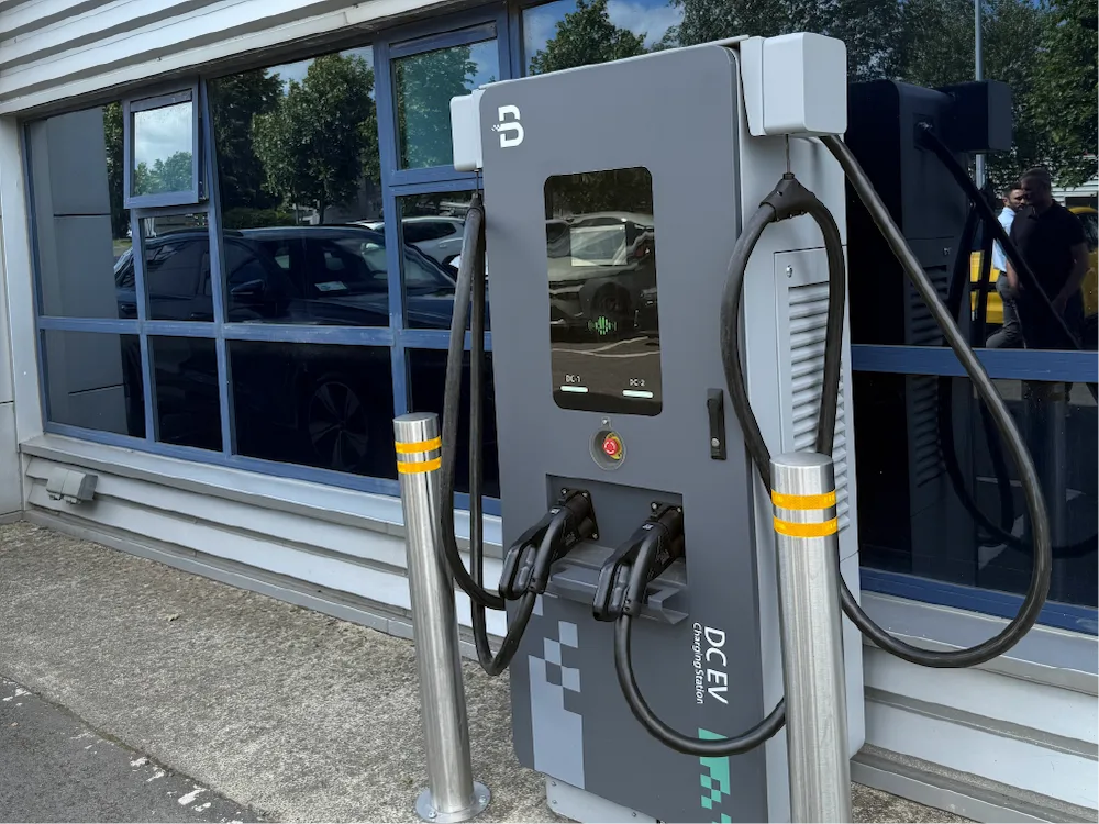 2 Guns DC EV Small Charging Station Ireland