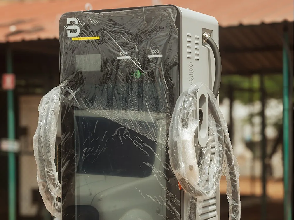 DC Charging Advertising Station in Angola