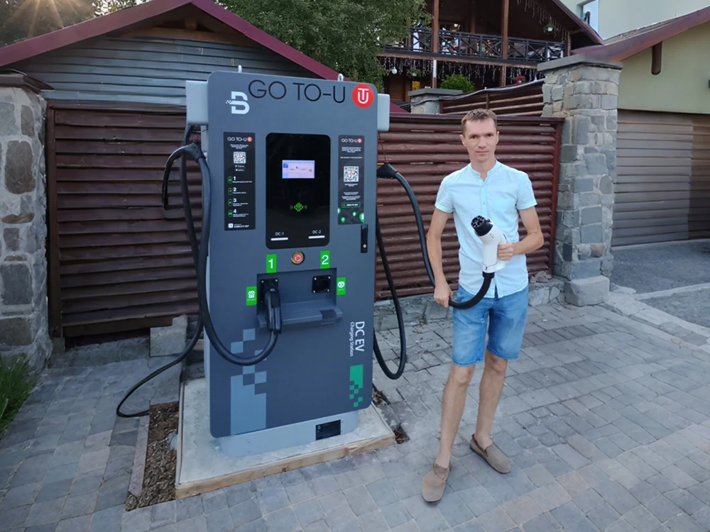 BENY Dual-Gun EV Charger Ukraine