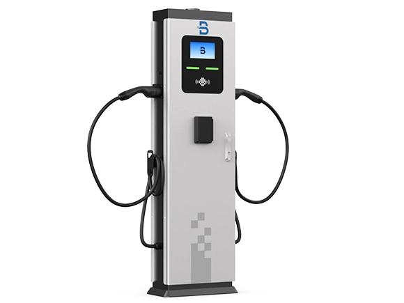 Floor mounted ac charger with POS 1