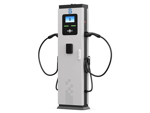 Floor mounted ac charger with POS 2