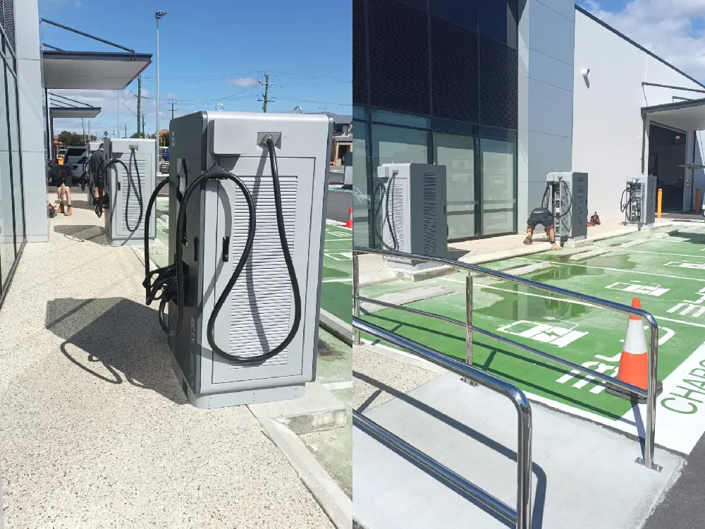 BENY 60 kW dual-gun charger Australia