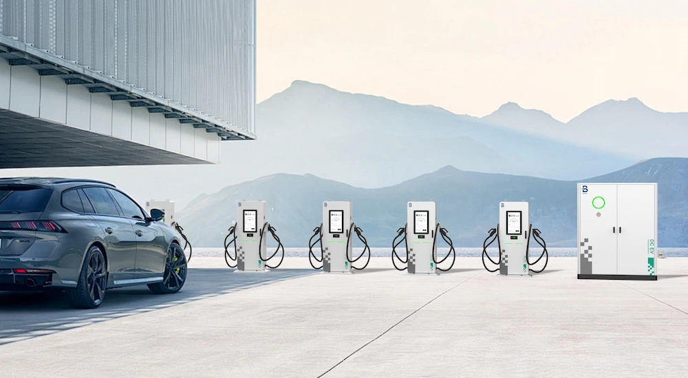 BENY Liquid cooling split dc ev charger