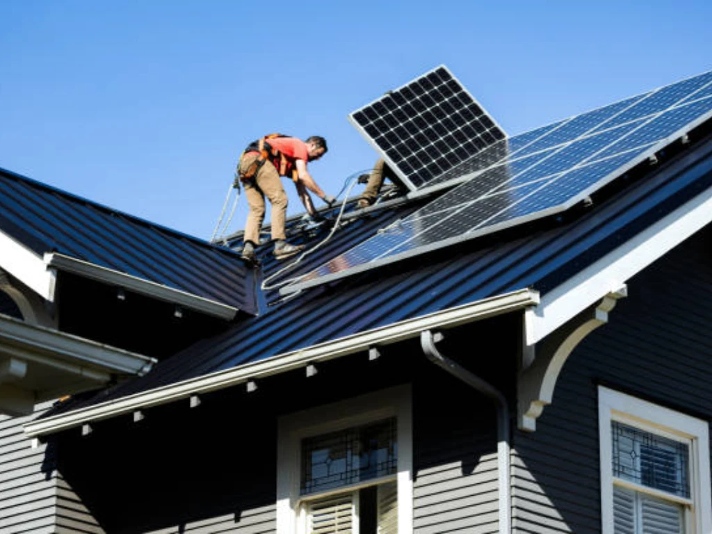 Installing Solar Panels on a Metal Roof (2)