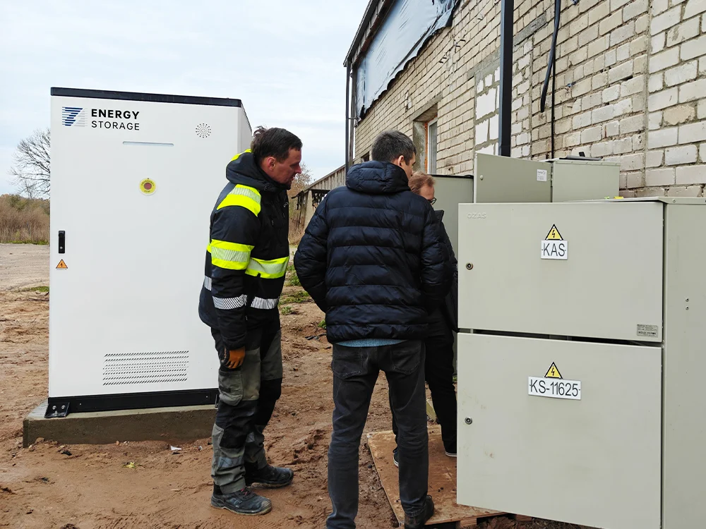 BYHV-115SAC 50 kW / 115 kWh air-cooling ess Lithuania