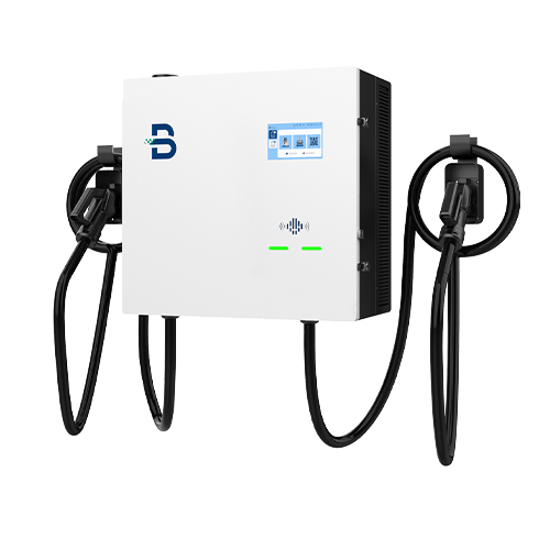 2 Pafiloj DC EV Ŝargostacio BBDC