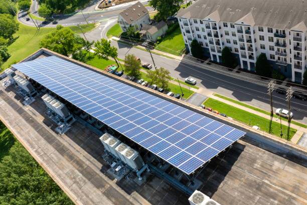 Commercial Solar Battery Installation 1