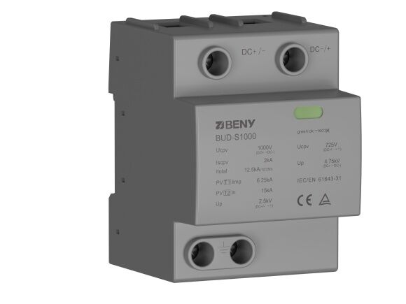 DC SPD Type 1+2 1000V BUD S1000 04