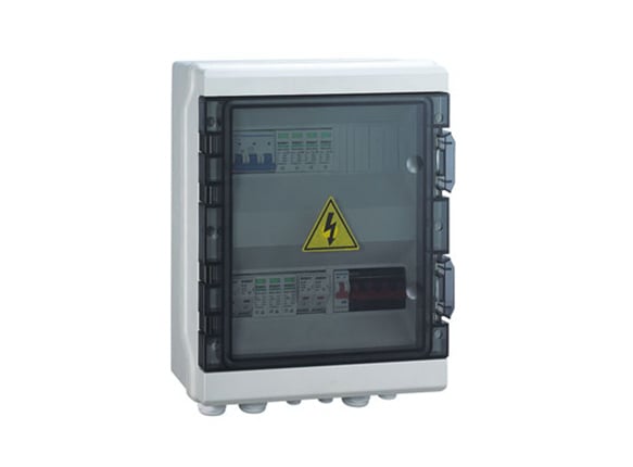 A DC plus AC Combiner Box