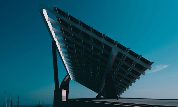 Giant solar panel