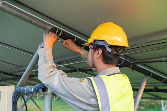 Solar panel fusing 