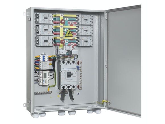 An AC combiner box